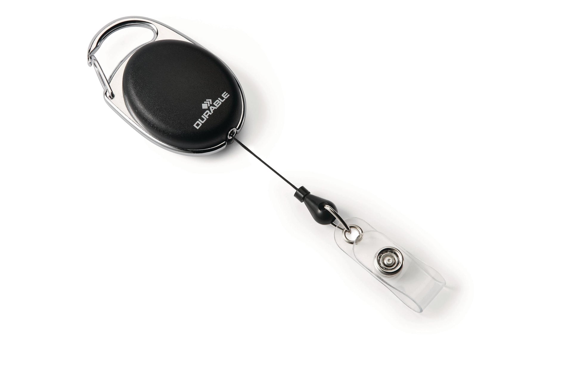 Durable Namensschild mit Jojo, Metall, schwarz