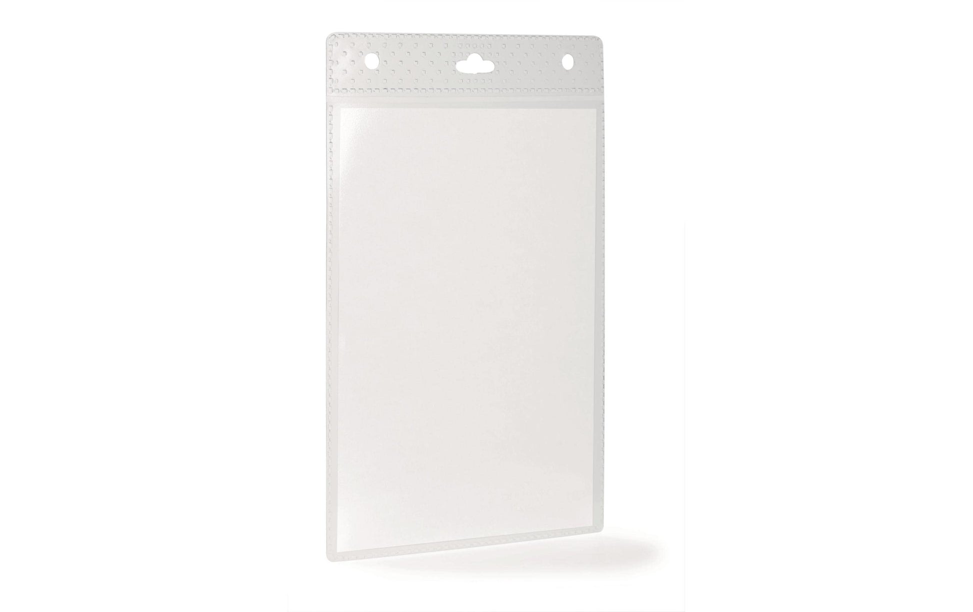 Durable Namensschild – für Visitenkarten – 105 × 148 mm, Kunststoff, transparent – 20 Stück