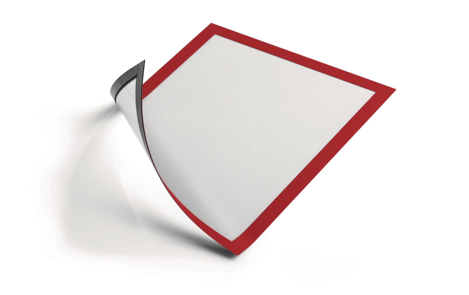 Durable DURAFRAME Magnetrahmen – A3 – Rot – 2er-Pack