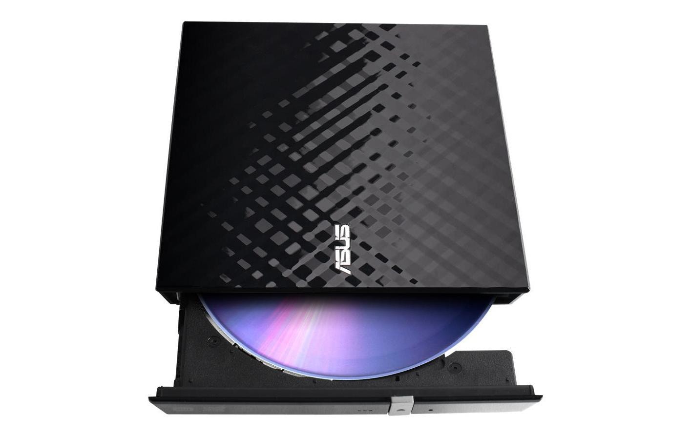 ASUS SDRW-08D2S-U Lite Speichergerät – USB 2.0, Slimline, Schwarz