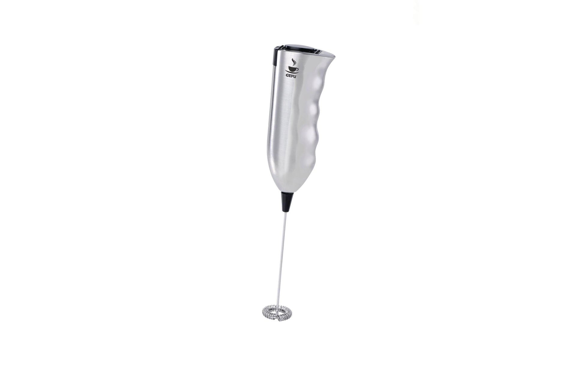 GEFU Milchschäumer-Stab MARCELLO – 2×AA, 16'000 U/min – silber