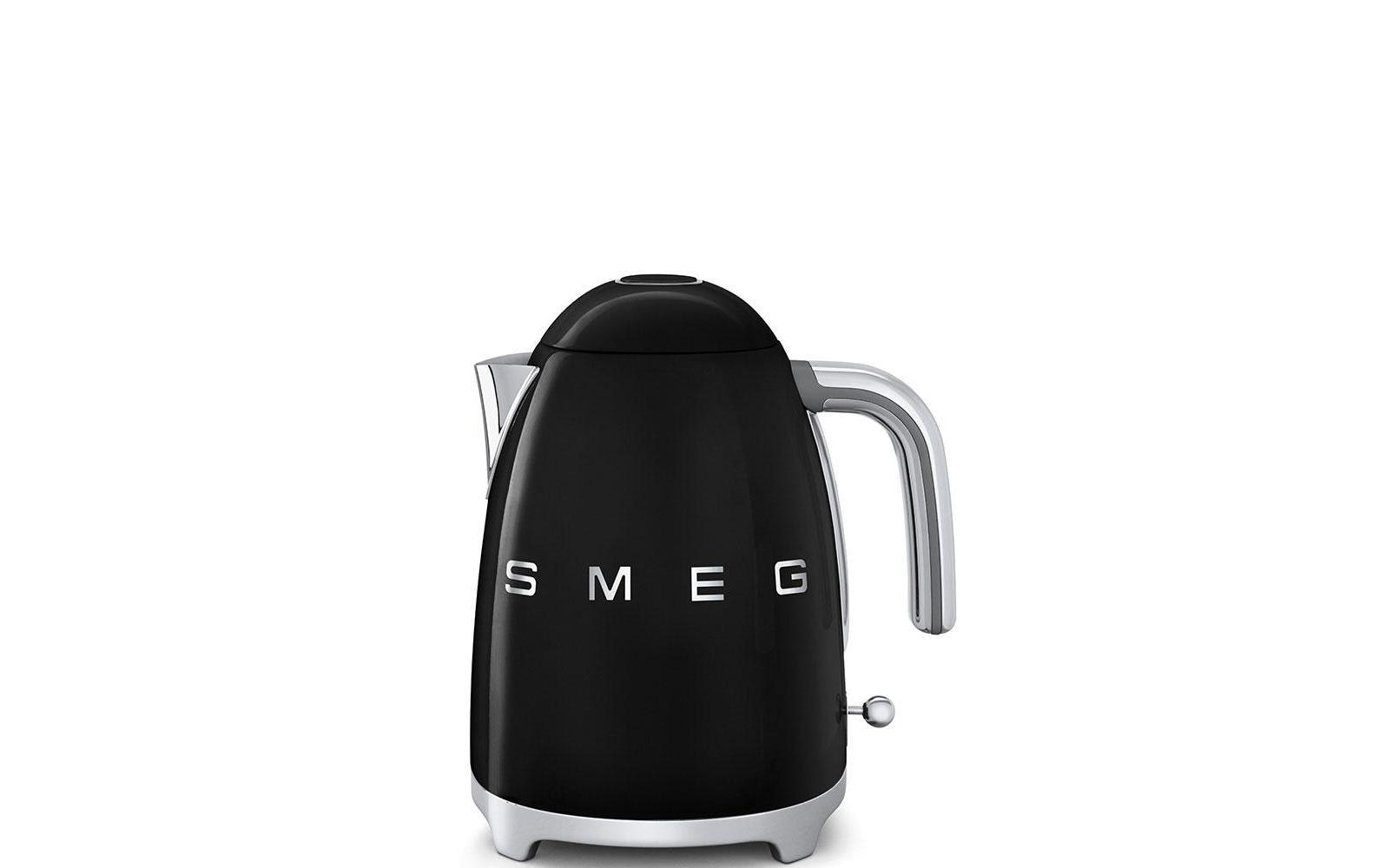 Smeg Wasserkocher 50's – 1,7 l, Schwarz