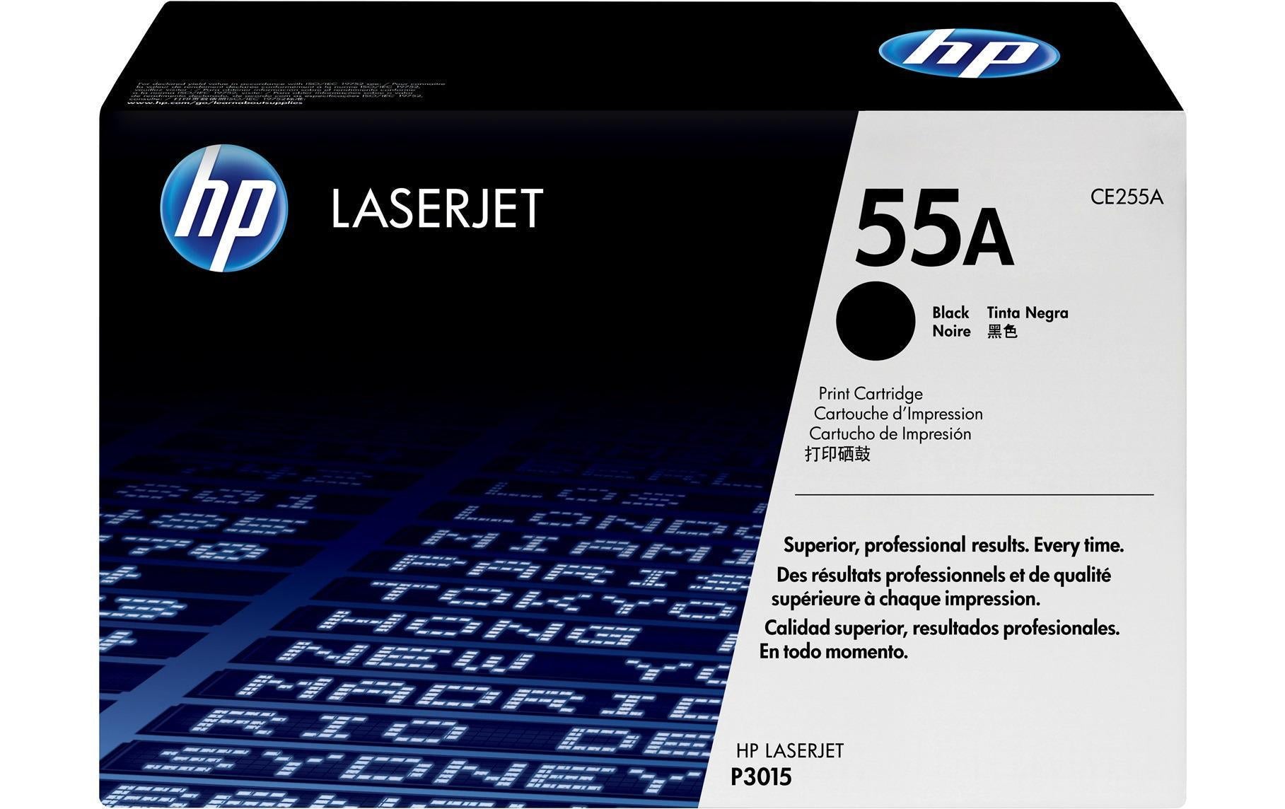 HP Toner 55A – schwarz, 6000 Seiten