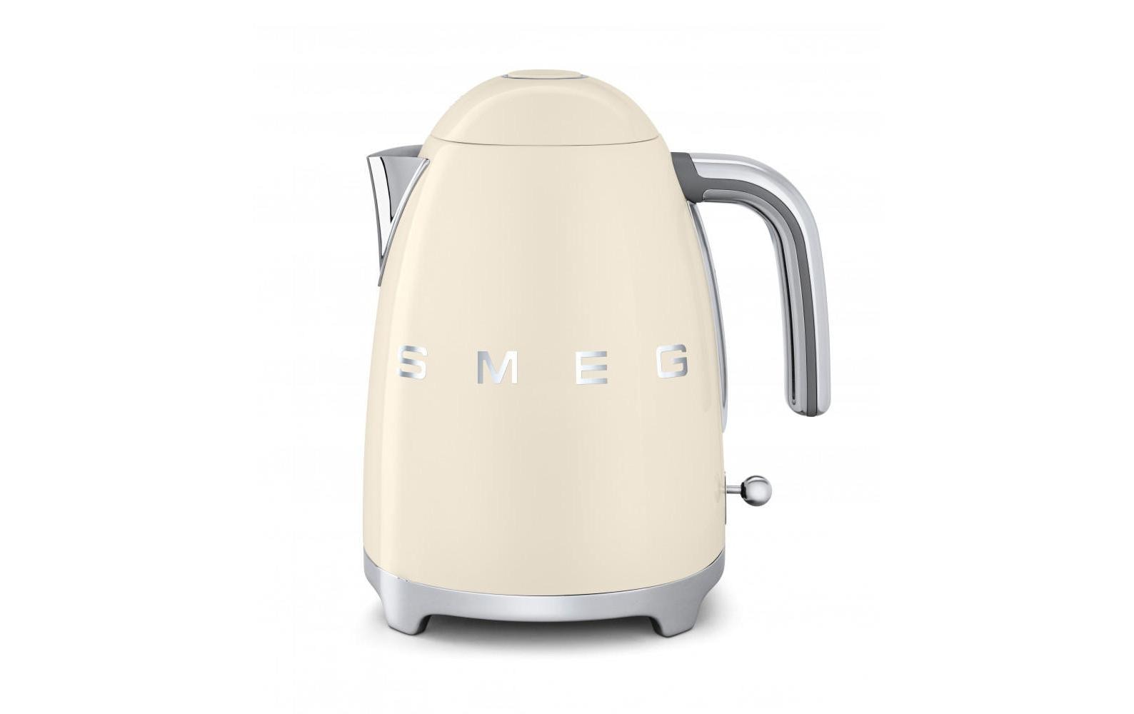 Smeg 50's – Wasserkocher 1,7 l, 2400 W, Edelstahl, Beige