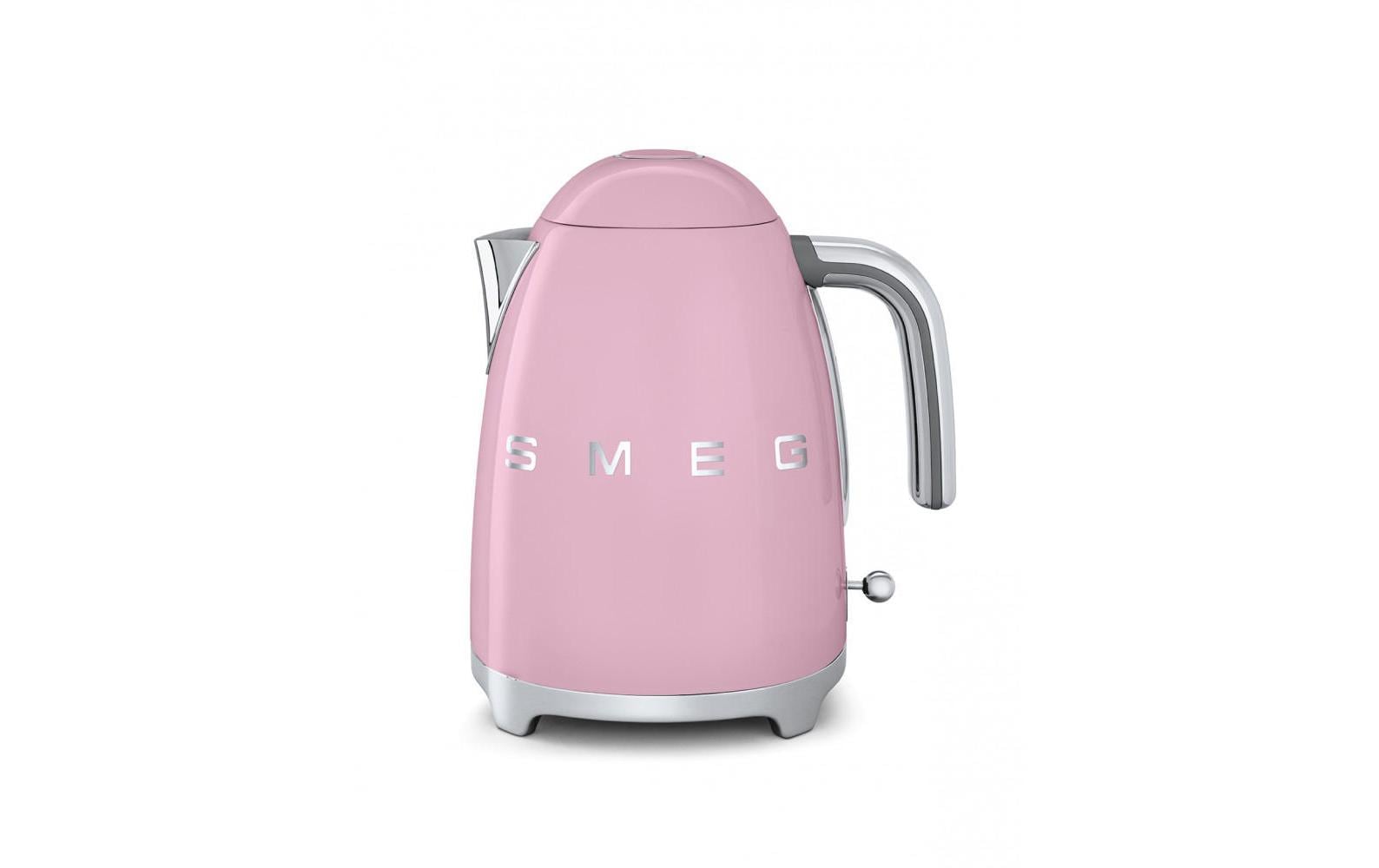 Smeg 50's – Wasserkocher 1,7 l, 2400 W, Edelstahl, Rosa
