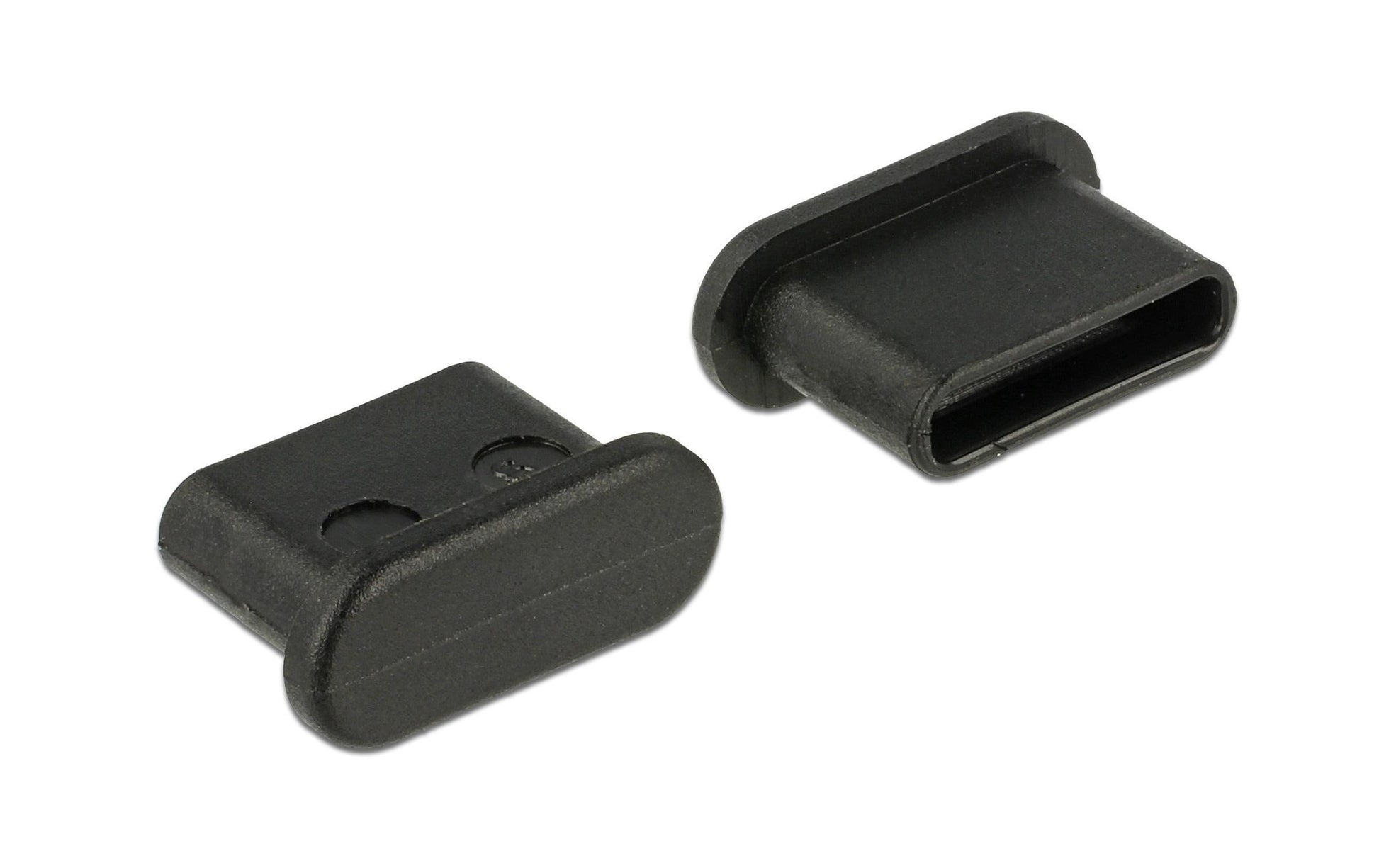 DeLOCK USB-Adapter (USB-C Staubschutz) – USB 2.0 (480 Mbit/s) – Portblocker – Schwarz – 10er-Pack