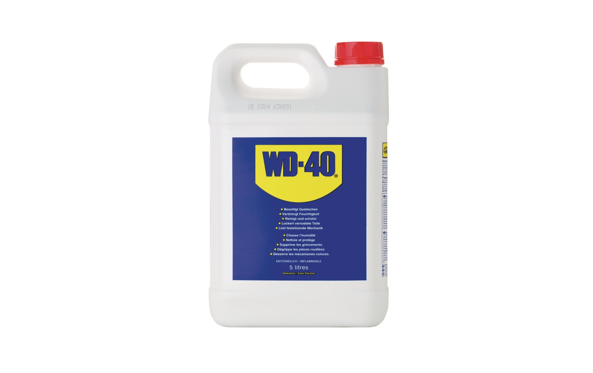 WD40 WD-40 49500 Allzweckreiniger für Metall, Kunststoff – Flasche – 5 l