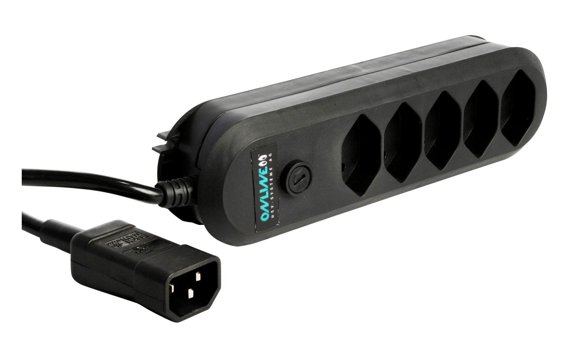 ONLINE USV-Systeme Online USV USV-Steckdosenleiste, 5×T13 – Schwarz