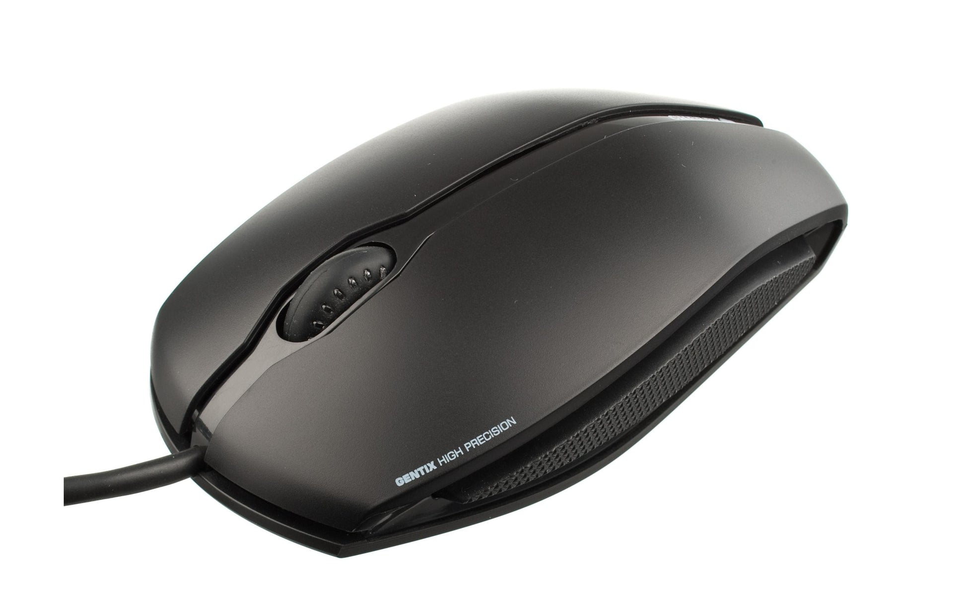 CHERRY Gentix Maus – kabelgebunden, USB-A, 1'000 dpi, 3 Tasten, beidhändig, schwarz