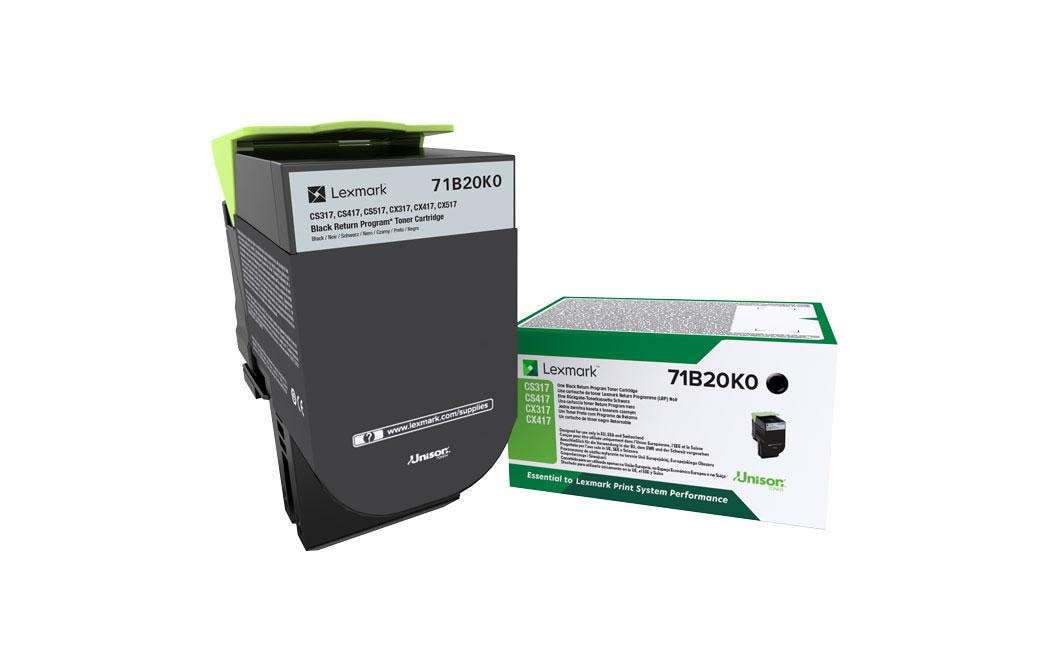 Lexmark Toner – schwarz, 3000 Seiten