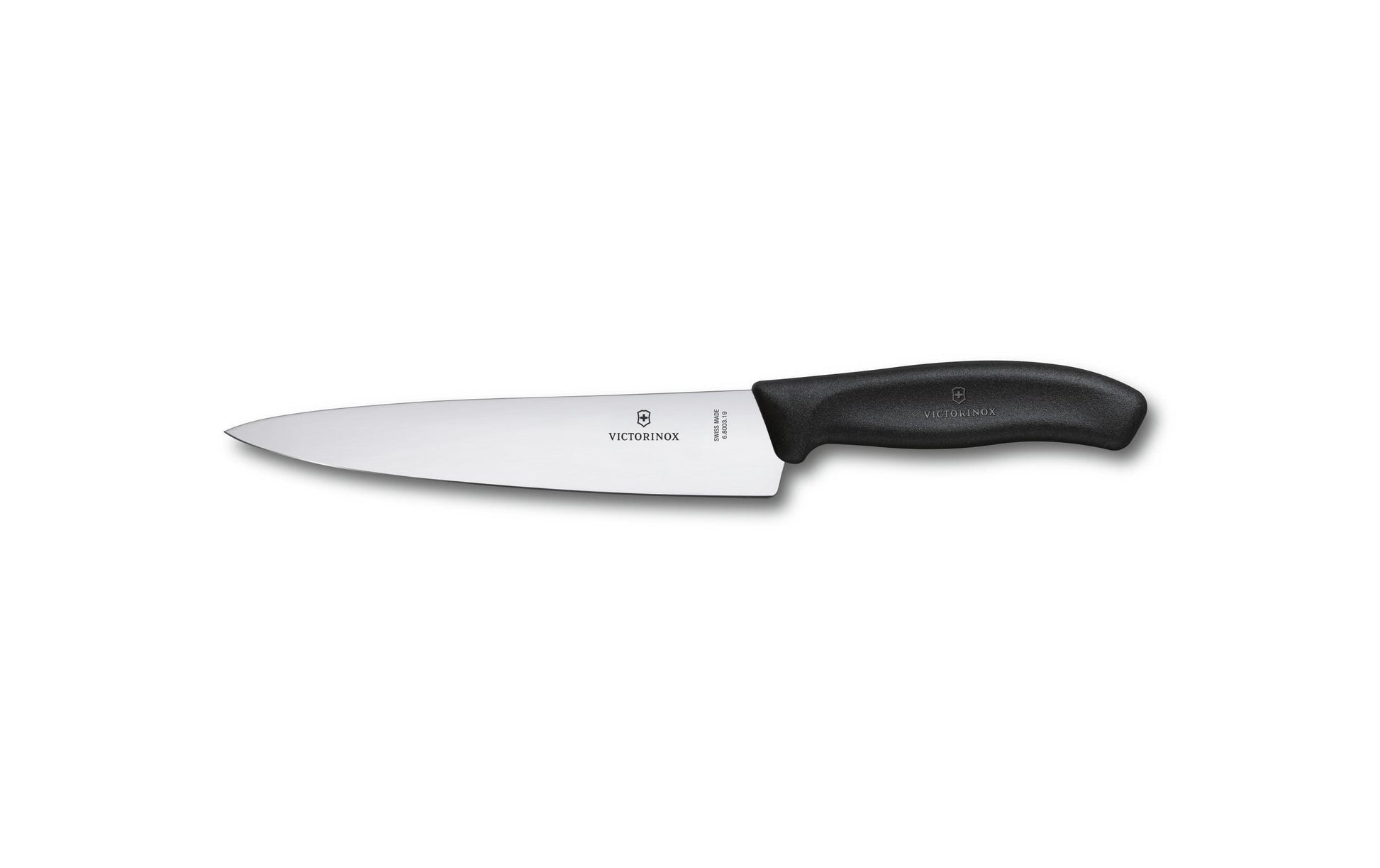 Victorinox Tranchiermesser 19 cm, Edelstahl, Kunststoff, schwarz