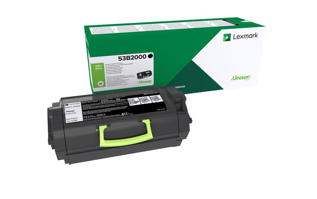Lexmark Toner - Schwarz, 11000 Seiten - für MS817/MS818