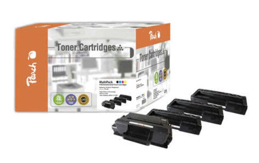 Peach Toner-Multipack TK-150 – BK/C/M/Y, 6000 Seiten – für Kyocera FSC 1000, 1020 MFP, 1020 MFP plus