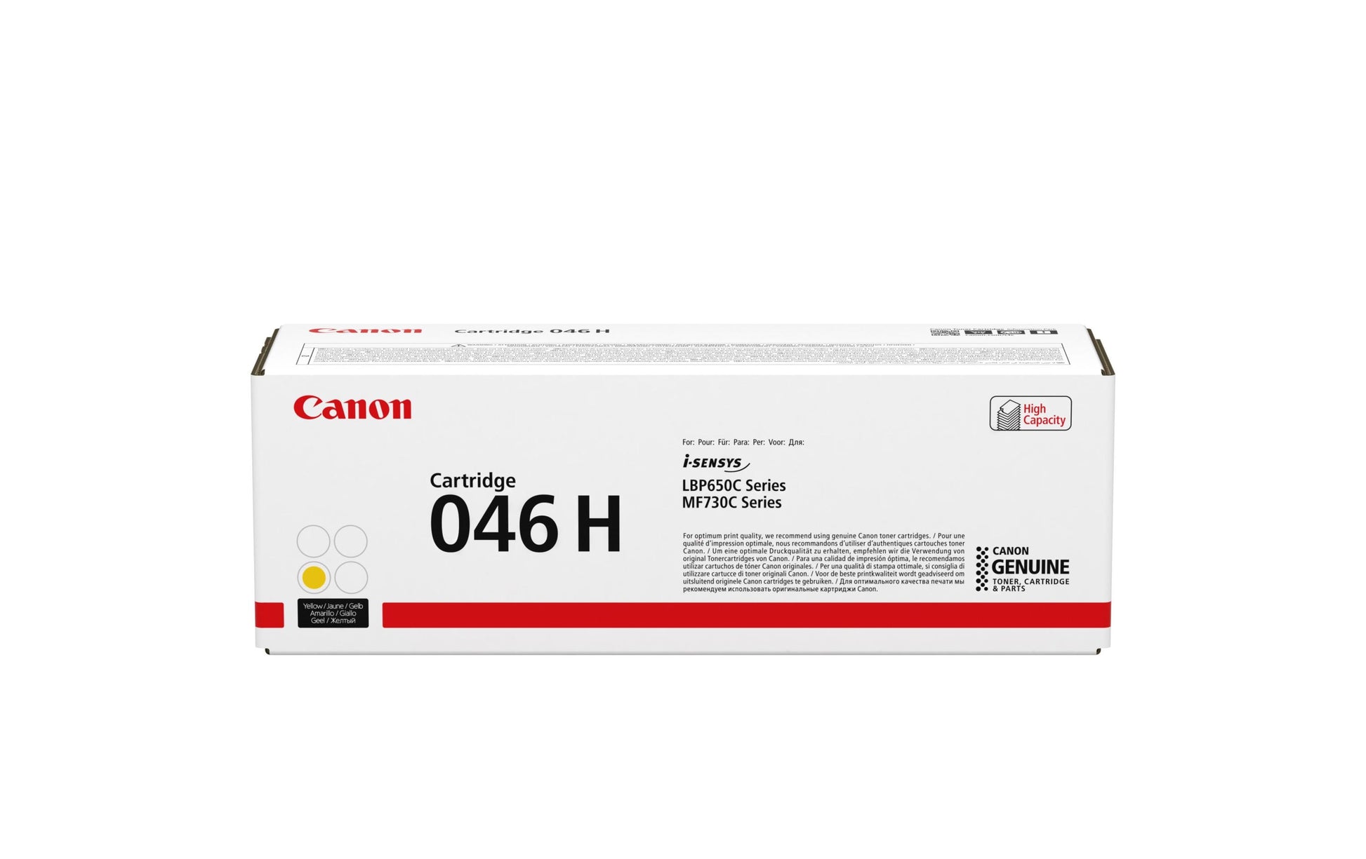 Canon Toner CRG046H – gelb, 5000 Seiten