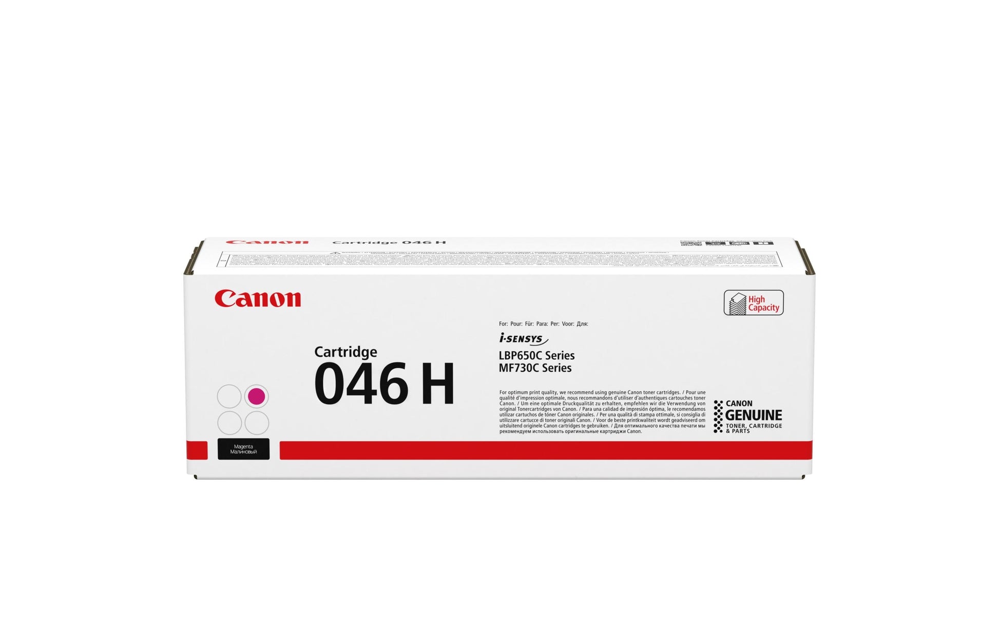 Canon Toner CRG046H – Magenta, 5000 Seiten