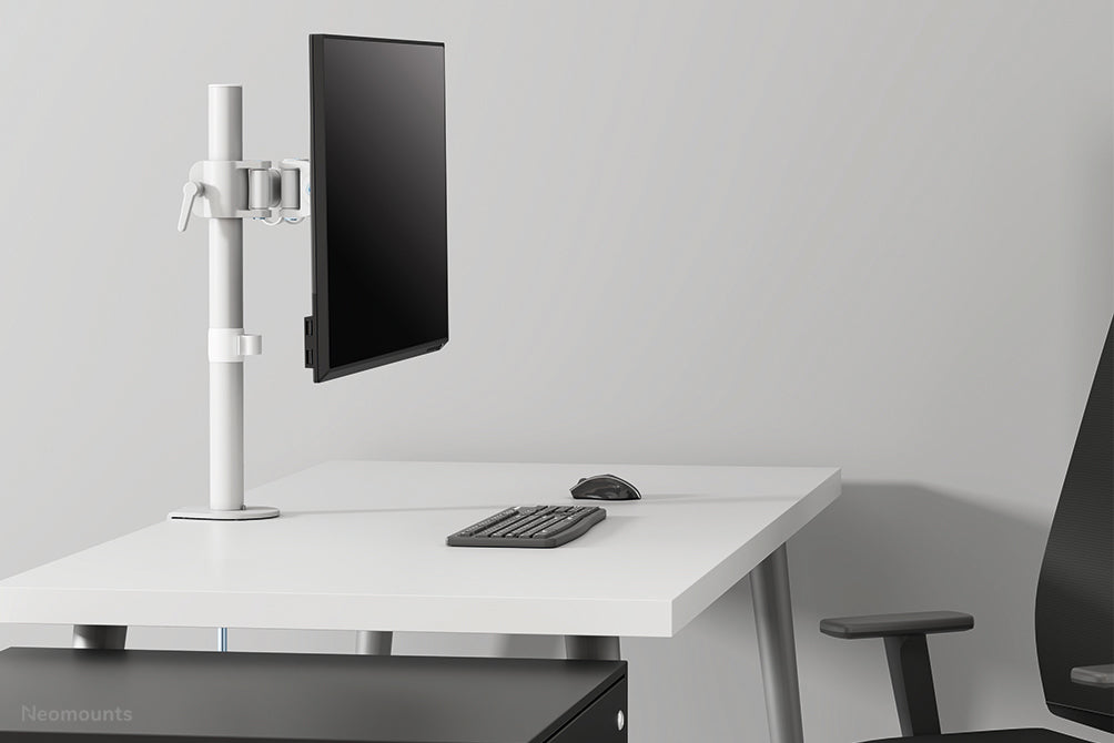 Neomounts NM-D135WHITE – Monitorarm Tischhalterung – 10–30" – VESA 75×75/100×100 mm