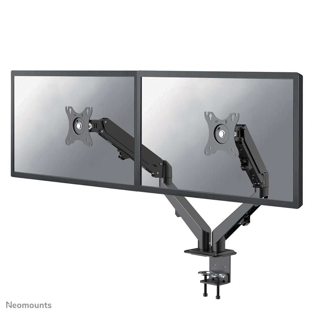 Neomounts DS70-700BL2 – Monitorarm, bis 27", neigbar, schwenkbar, schwarz
