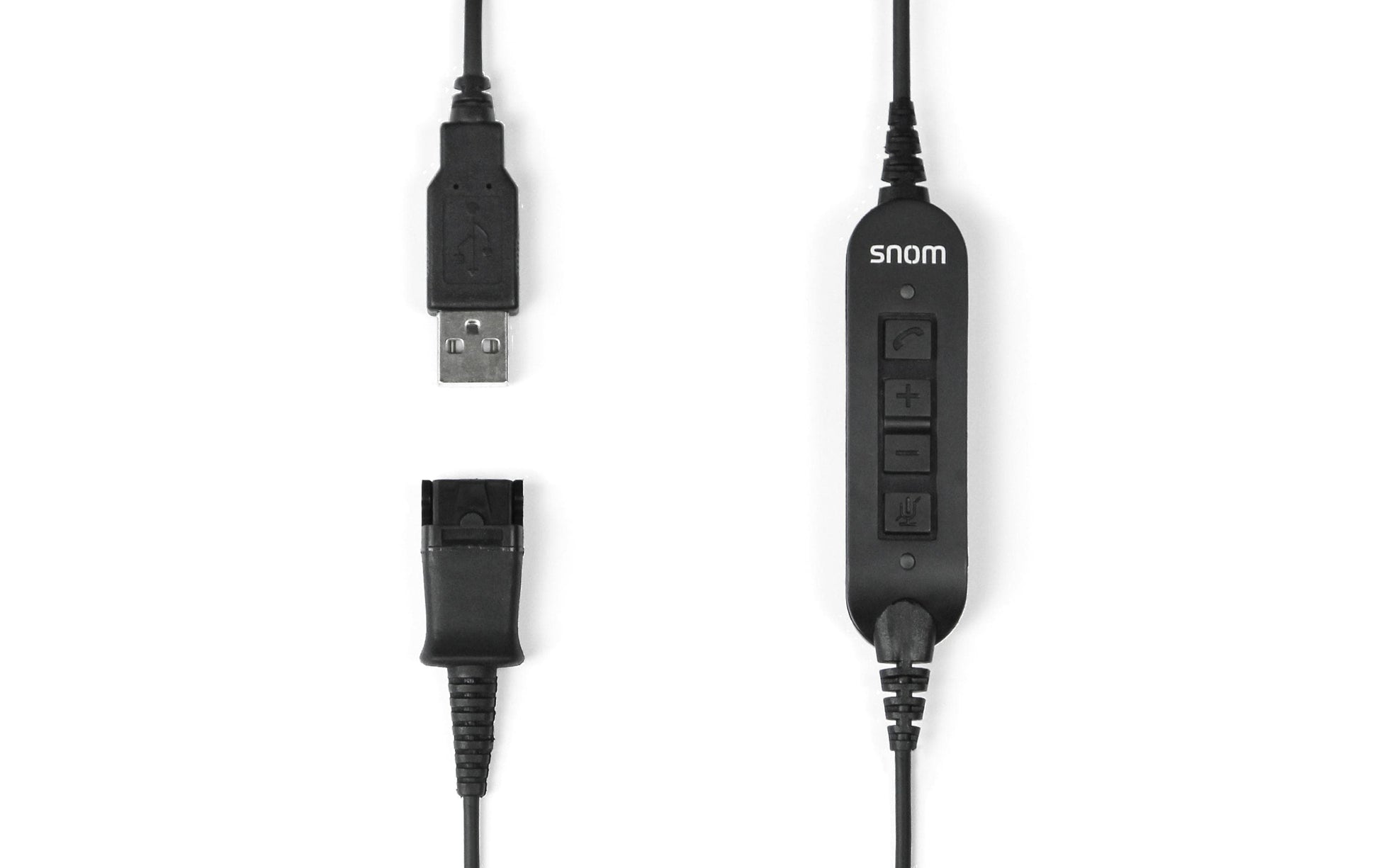 Snom ACUSB – Headset-Dongle, Schwarz, für A100M, A100D