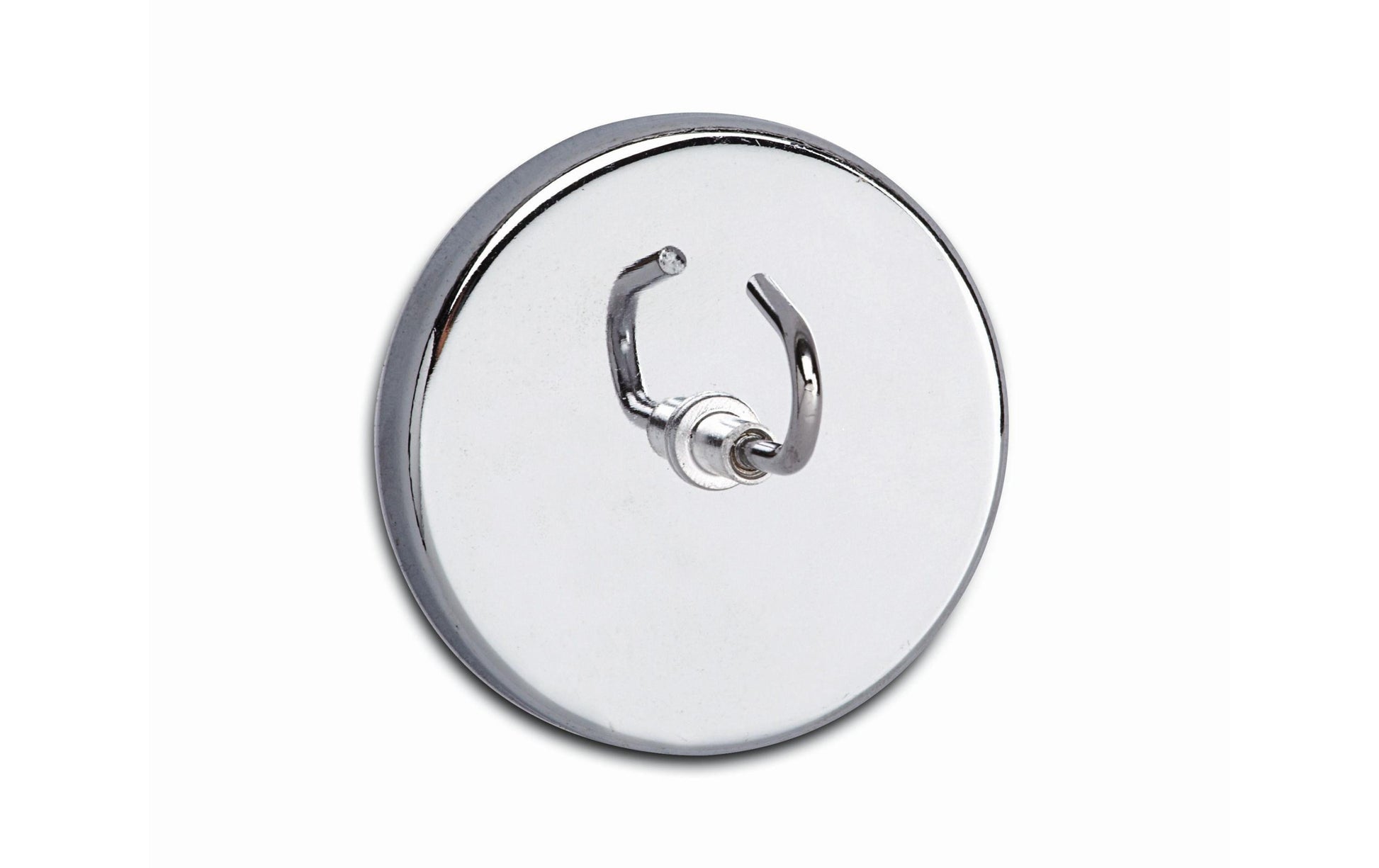 MAUL Magnet mit grossem Haken – Stahl, hellsilber