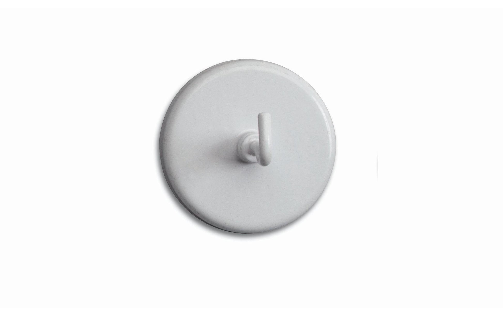 MAUL Magnethaken – Ø 47 mm – 5 Stk., weiss