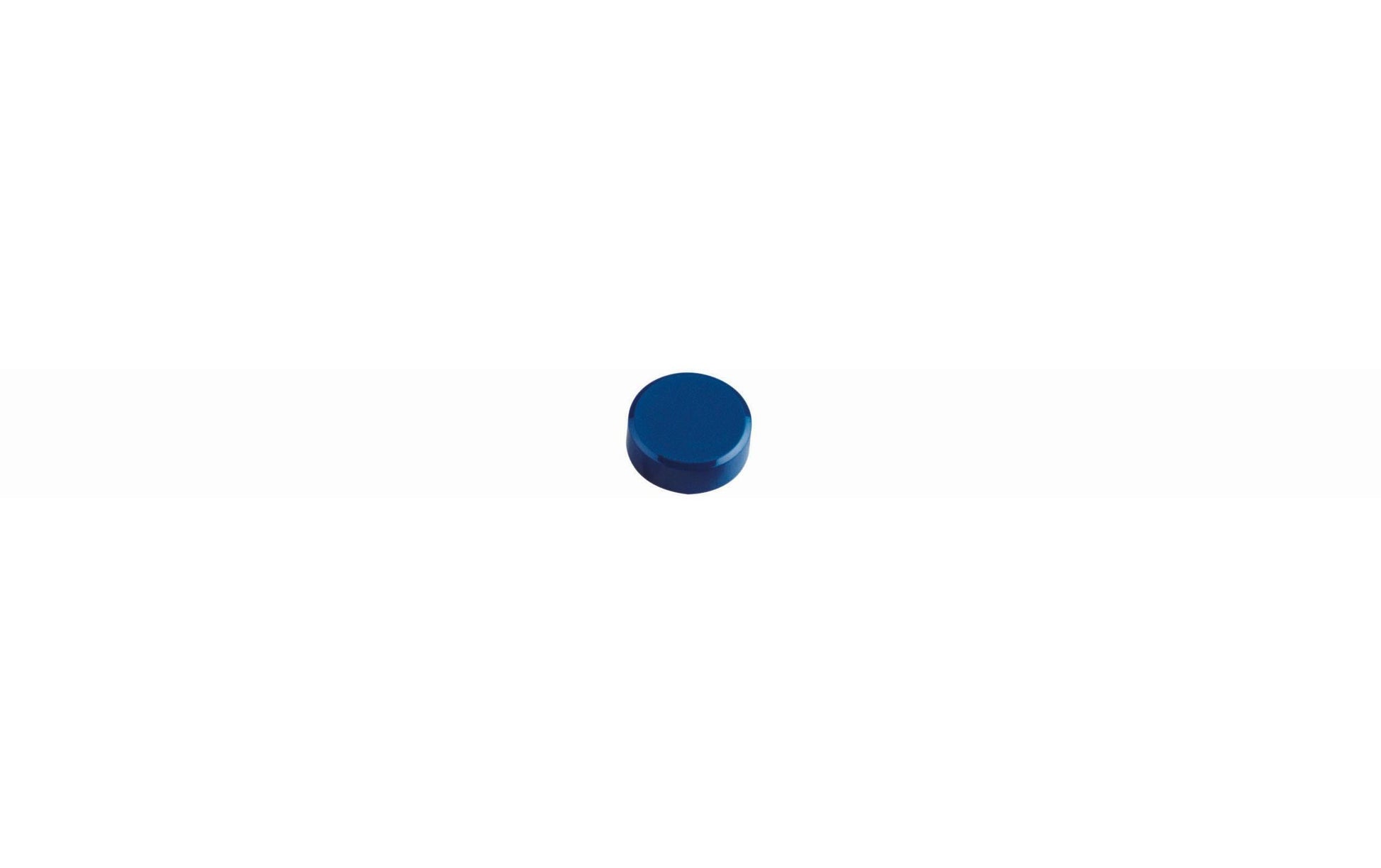 MAUL Tafelmagnete – Ø 34 mm, 20 Stk., blau