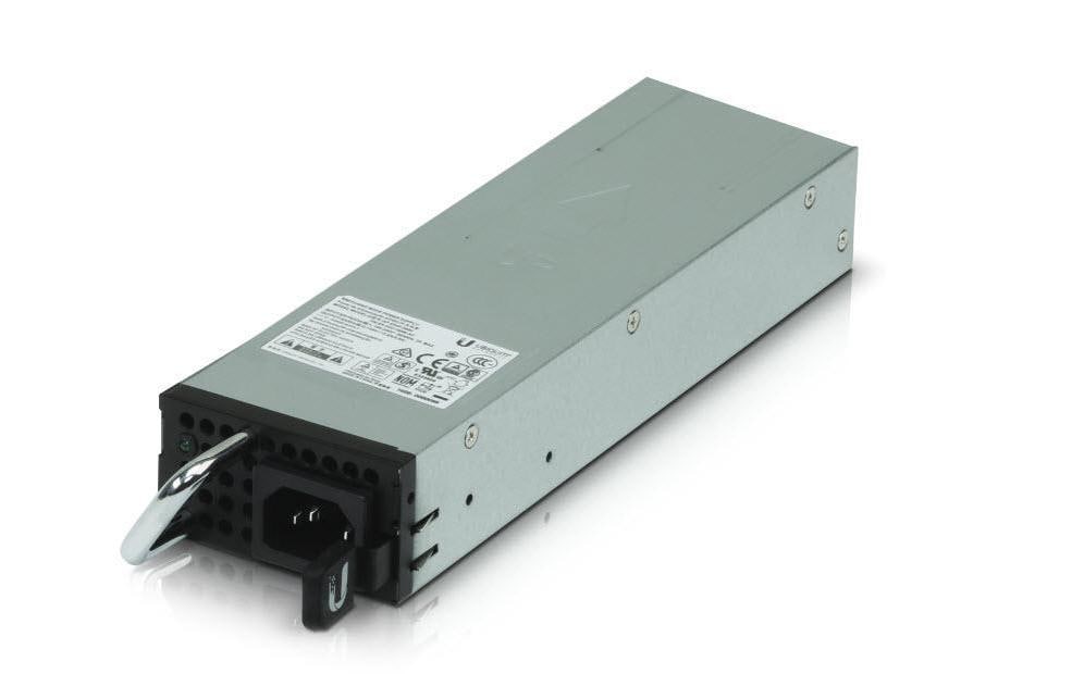Ubiquiti Redundantes Netzteilmodul 100 W – AC 100–240 V – Schwarz/Grau