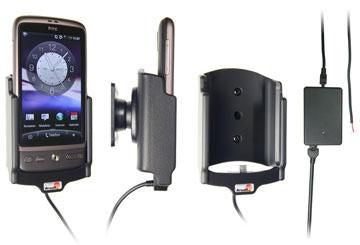 Brodit Spezial-Zubehör – Aktive Halterung, Ausgang 2 A, für HTC Desire, Schwarz