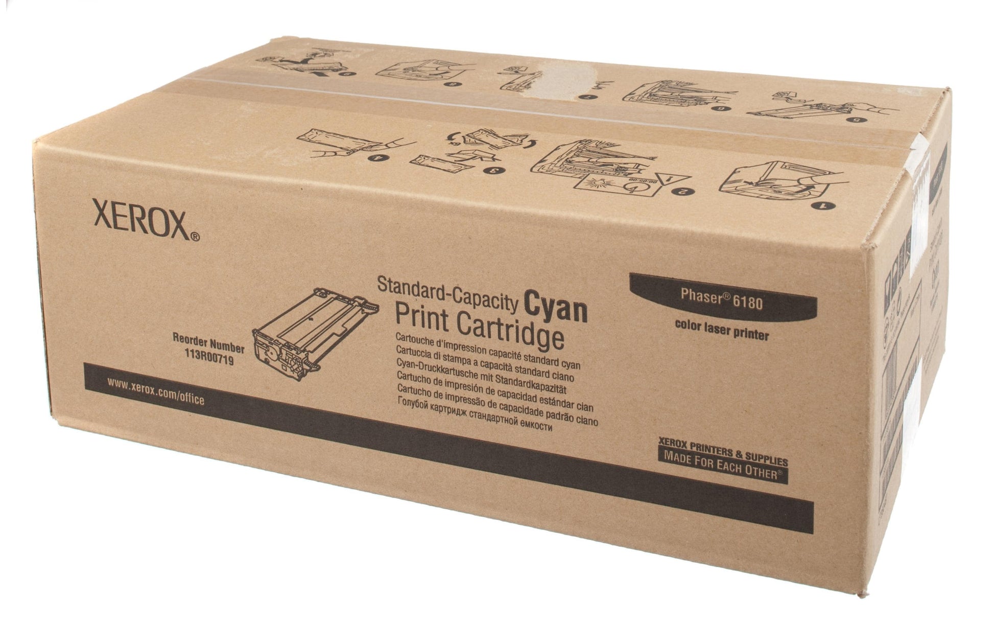 Xerox Toner – cyan, 2000 Seiten – für Farb-Laserdrucker/Multifunktionsgeräte