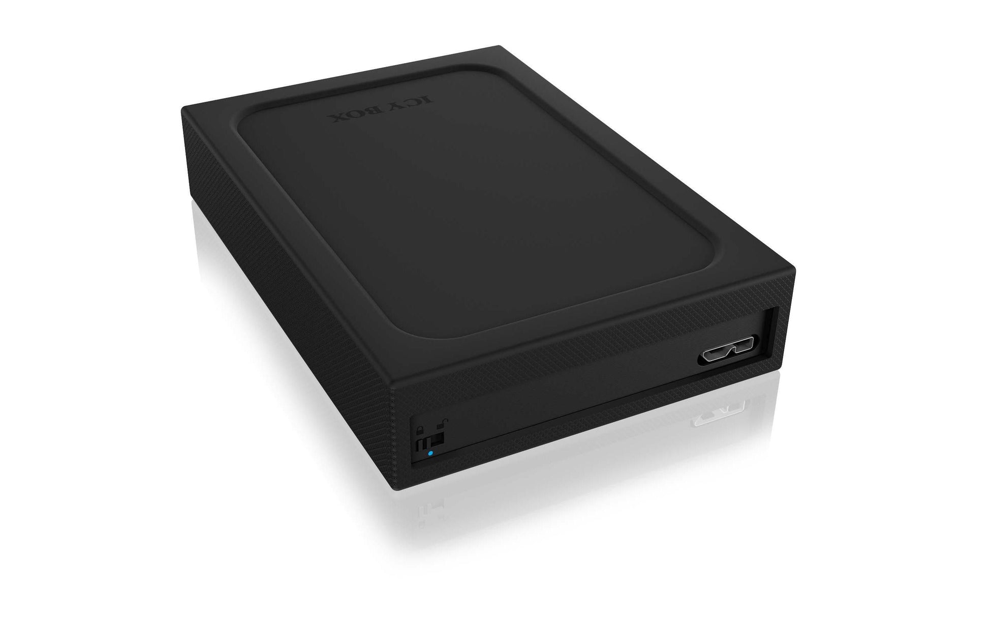 ICY BOX IB-256WP – 1-Bay externes Gehäuse – für 2,5" HDD/SSD, SATA