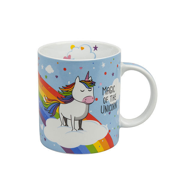 Könitz Porzellan Könitz Tasse The Magic of the Unicorn – 330 ml, Ø 8,2 cm, Porzellan, Mehrfarbig, spülmaschinenfest