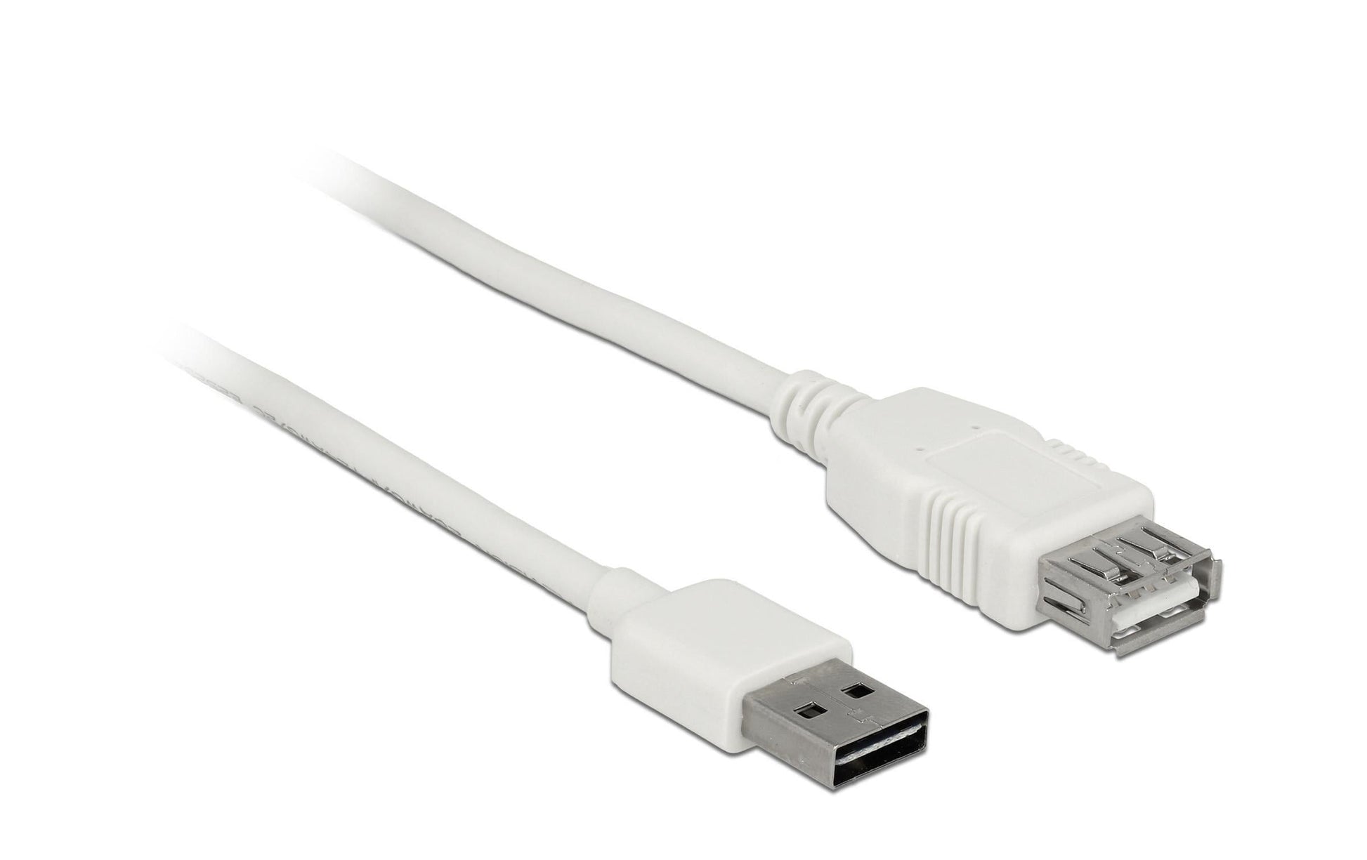 DeLOCK USB-A Verlängerungskabel (Stecker auf Buchse) – USB 2.0 (480 Mbit/s) – 5 m – Passiv, Goldkontakte