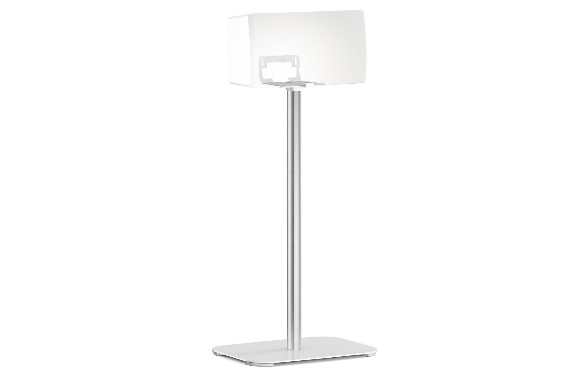 Vogel's Sound 3305W – Lautsprecherständer – Fix, Tragkraft 6,5 kg – für Sonos Play:5/Denon Heos 5/7 – Weiss