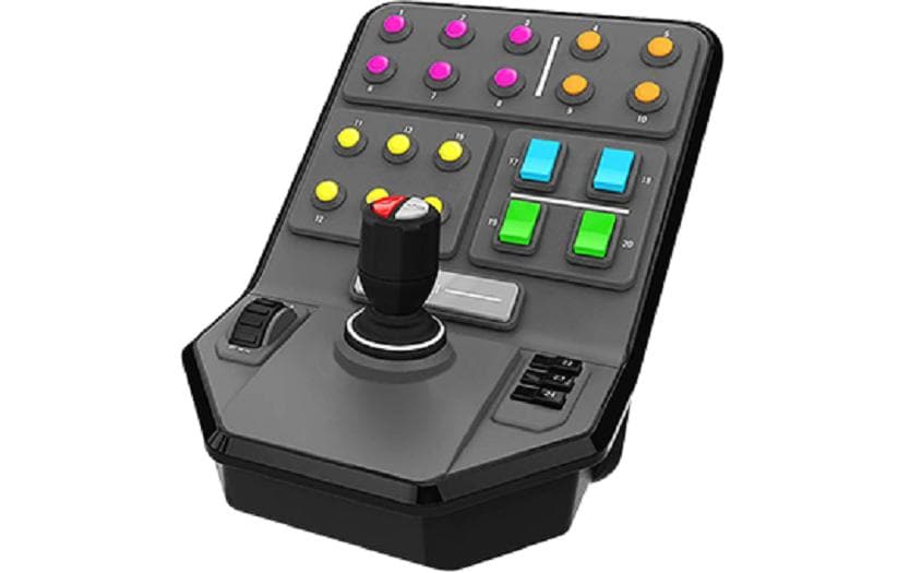Logitech G Saitek Farm Sim Seitenpanel – Joystick – USB (kabelgebunden), 3 Achsen, programmierbar, für PC