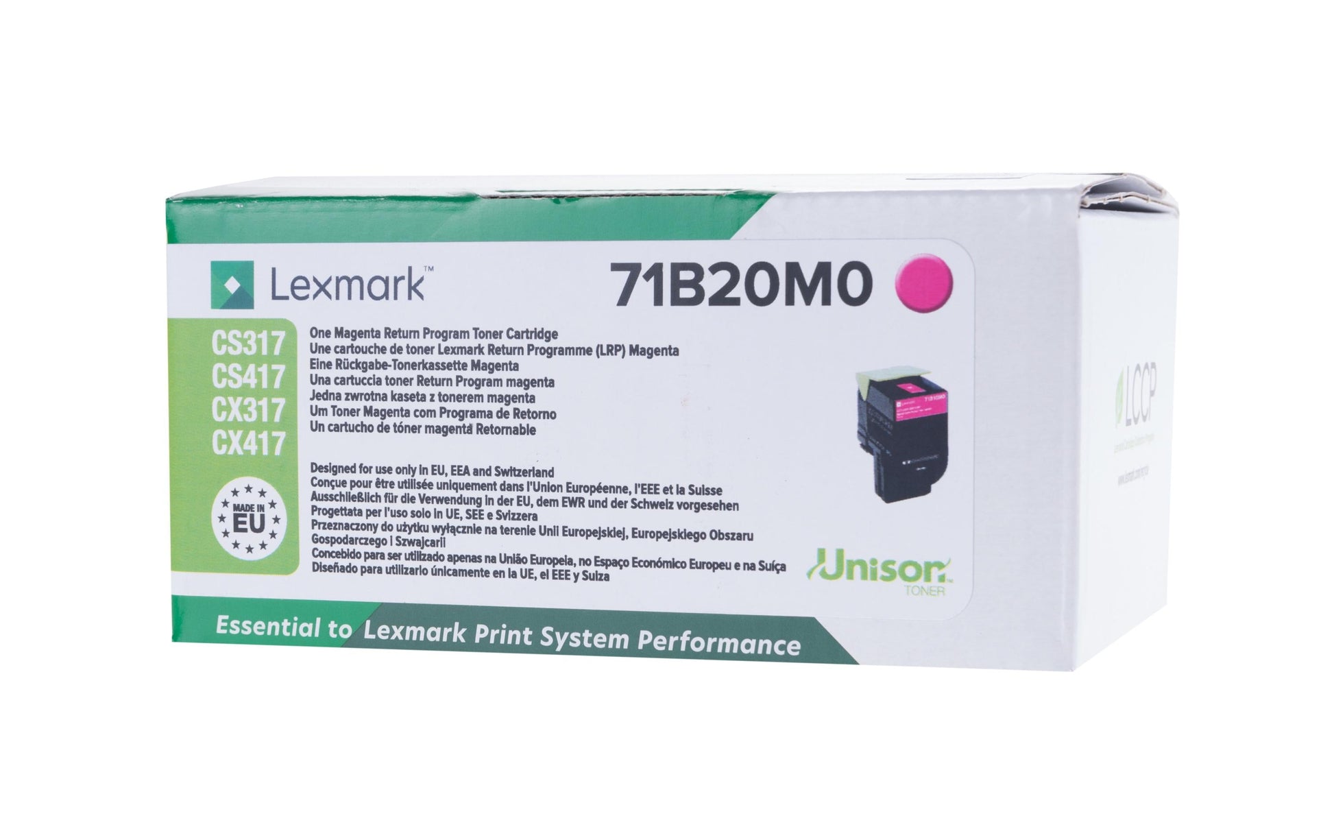 Lexmark Toner – magenta, 2300 Seiten