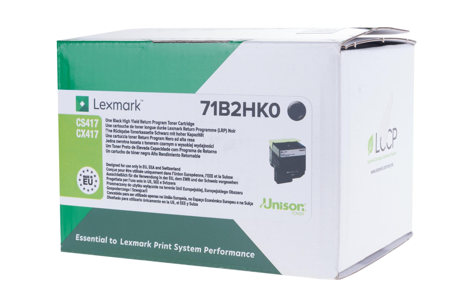 Lexmark Toner – schwarz, 6000 Seiten