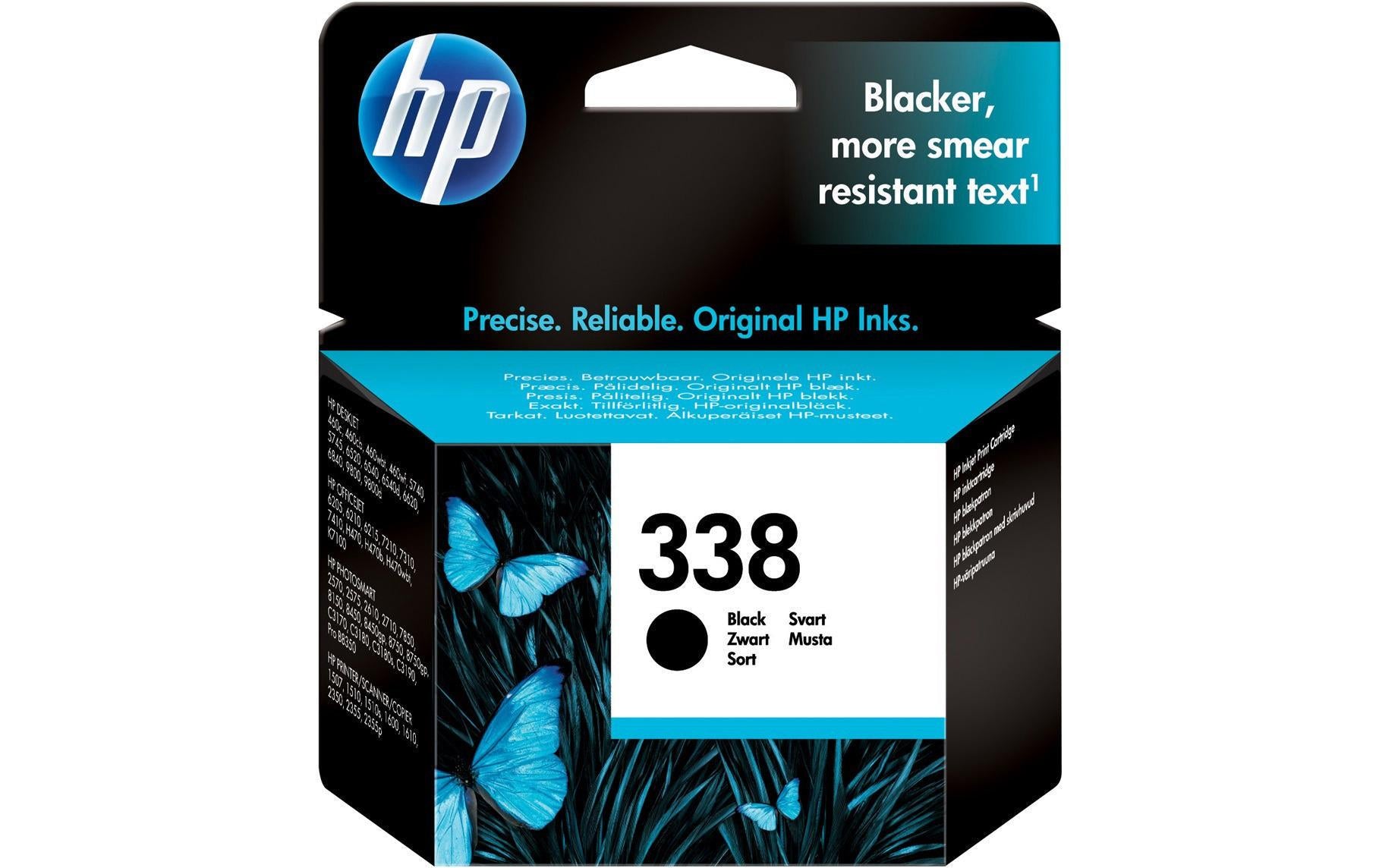 HP Tintenpatrone 338, Schwarz