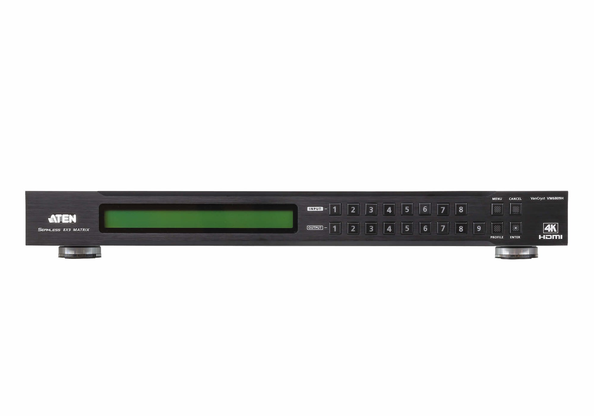 ATEN VM6809H – 8×9 HDMI-Matrix, 4K60, HDMI 2.0, RS-232/Ethernet