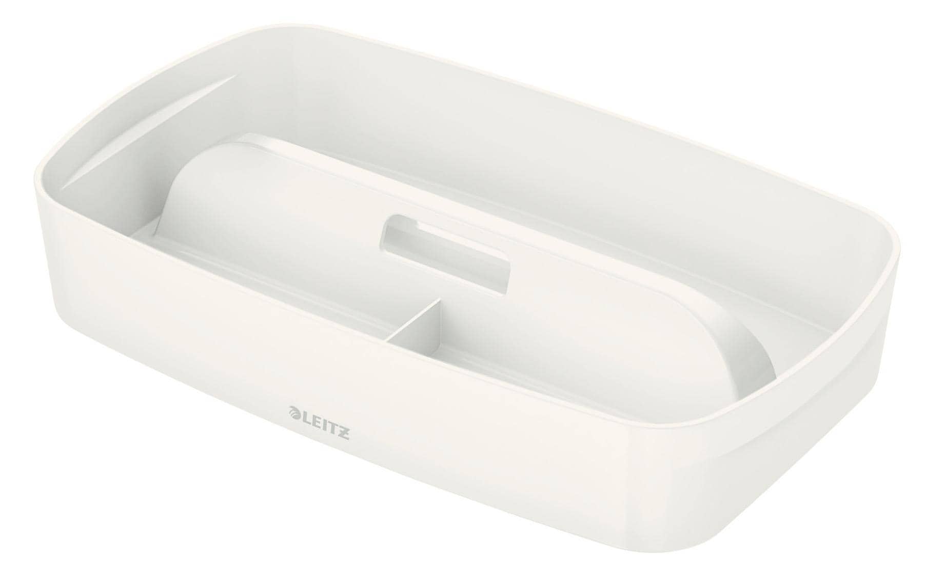 Leitz Einsatz – für MyBox (Klein, Gross), Kunststoff, Weiss, 30,7 × 5,6 × 18,1 cm – 1er-Pack