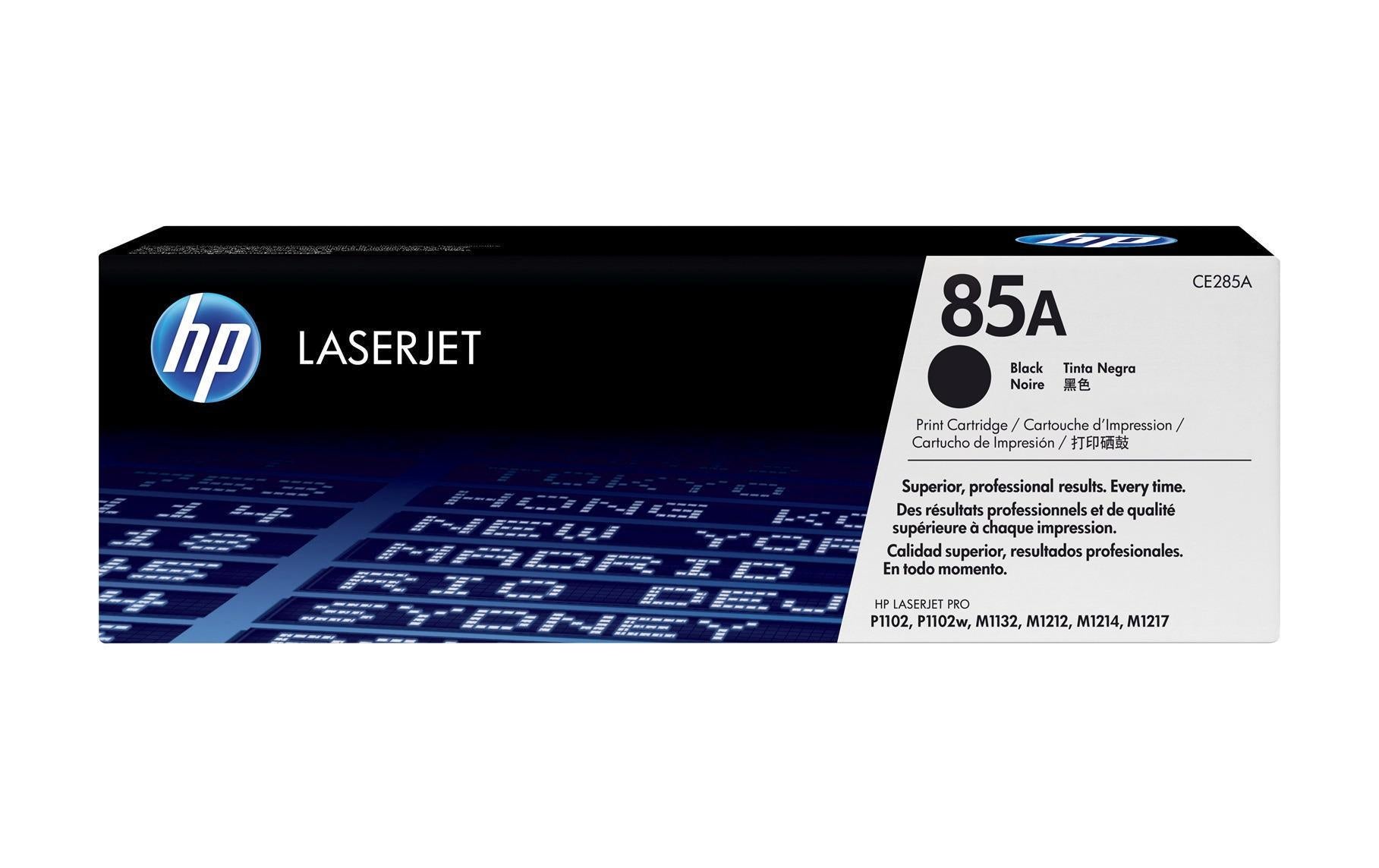 HP Toner 85A – schwarz, 1600 Seiten