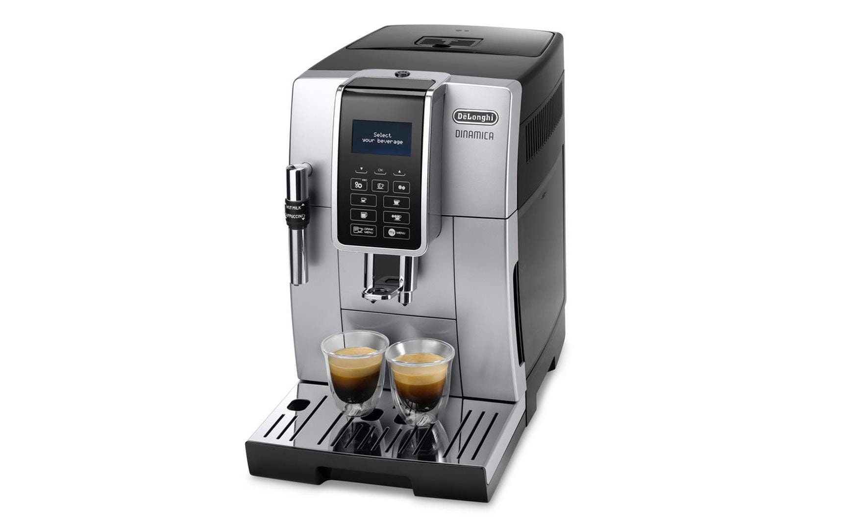 De’Longhi ECAM 350.35.SB Kaffeevollautomat – 15 bar, 1,8 l, 300 g, Silber