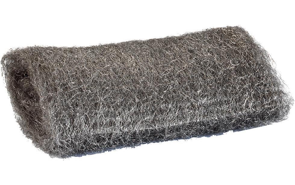 kwb Stahlwolle – Feine Körnung – für Metall & Holz – 2 Stk