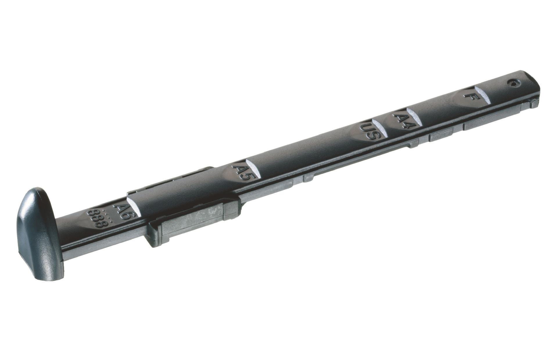 Leitz Anschlagschiene – für Modelle 5005, 5008, 5012, 5022, 5030, 5038, 5055, 5058, 5138 und ältere Modelle