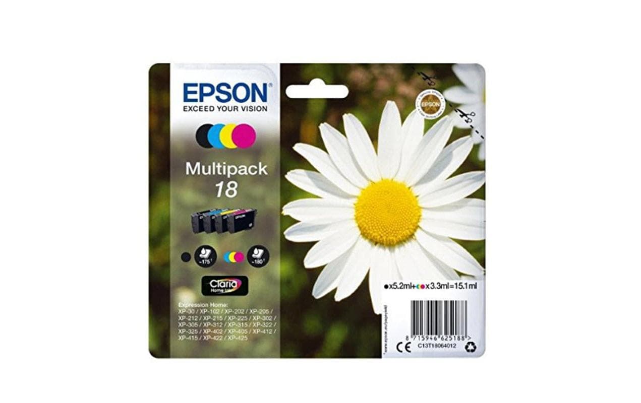 Epson Tintenpatronen-Multipack CMYK, 4er-Pack