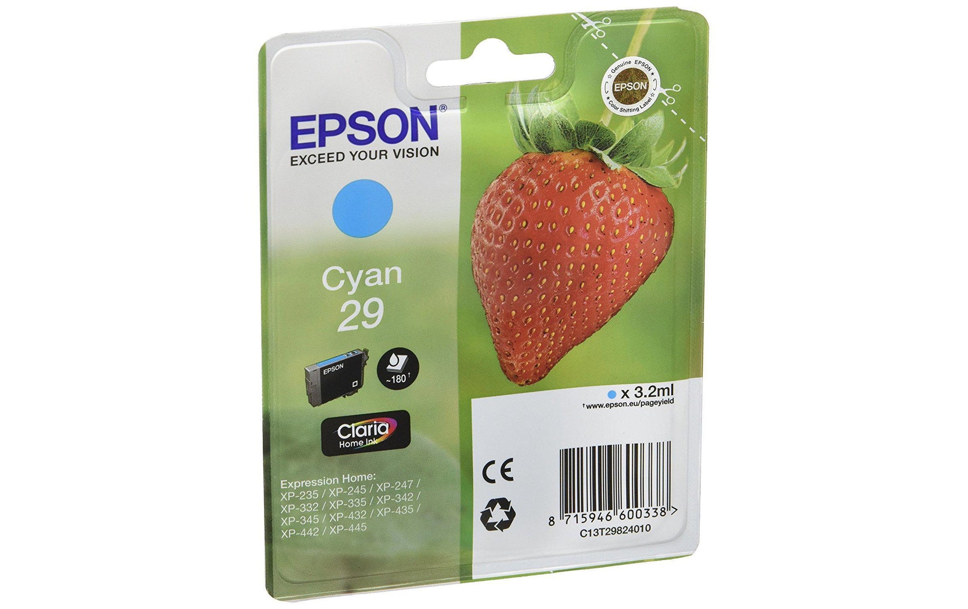 Epson Tintenpatrone 29, Cyan