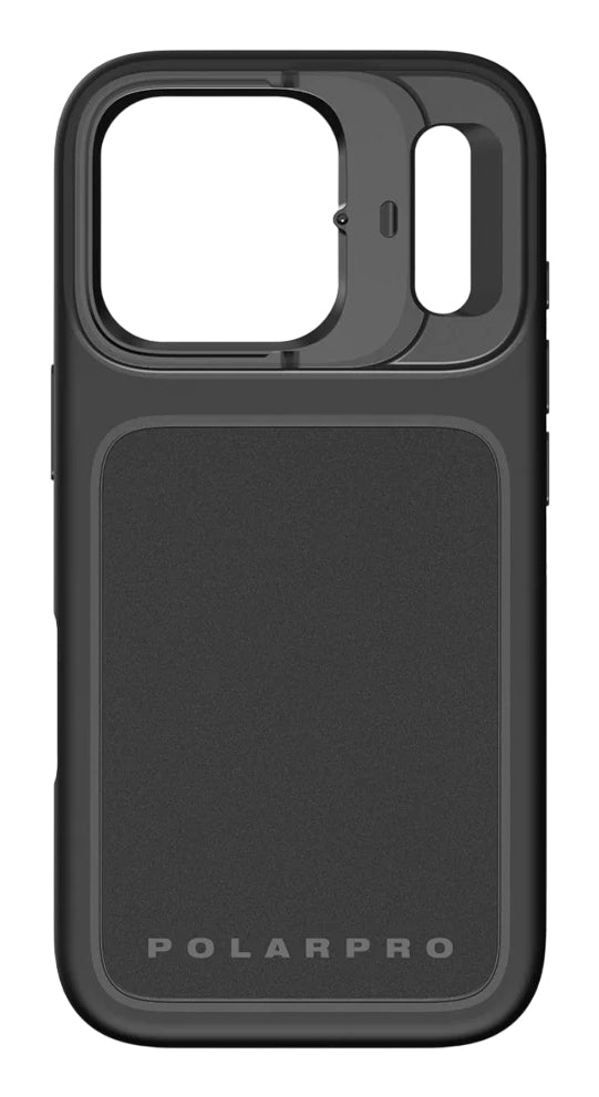PolarPro Backcover – für Smartphones – schwarz – Aluminium