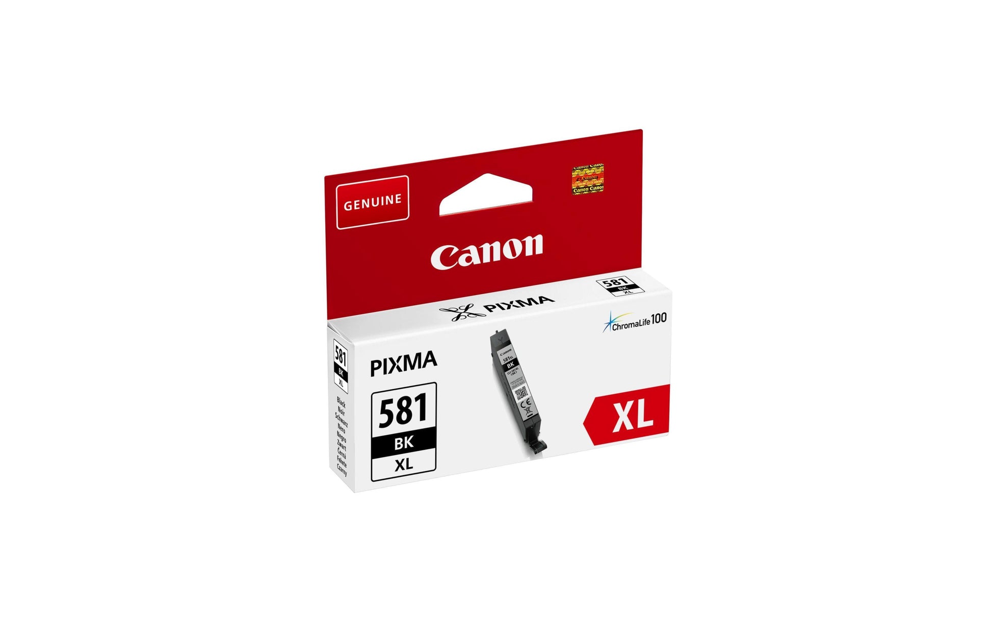 Canon Tintenpatrone CLI-581XL, Schwarz, XL, 2'280 Seiten – für Tintenstrahldrucker/Multifunktionsgeräte