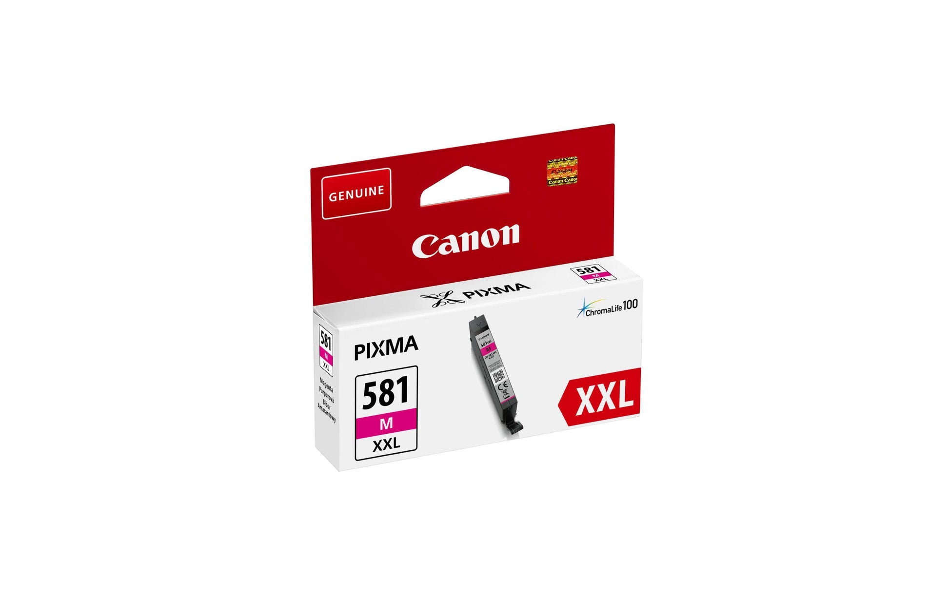 Canon Tintenpatronen-Multipack CLI-581XXL, CMYK, 4er-Pack – für Canon Drucker