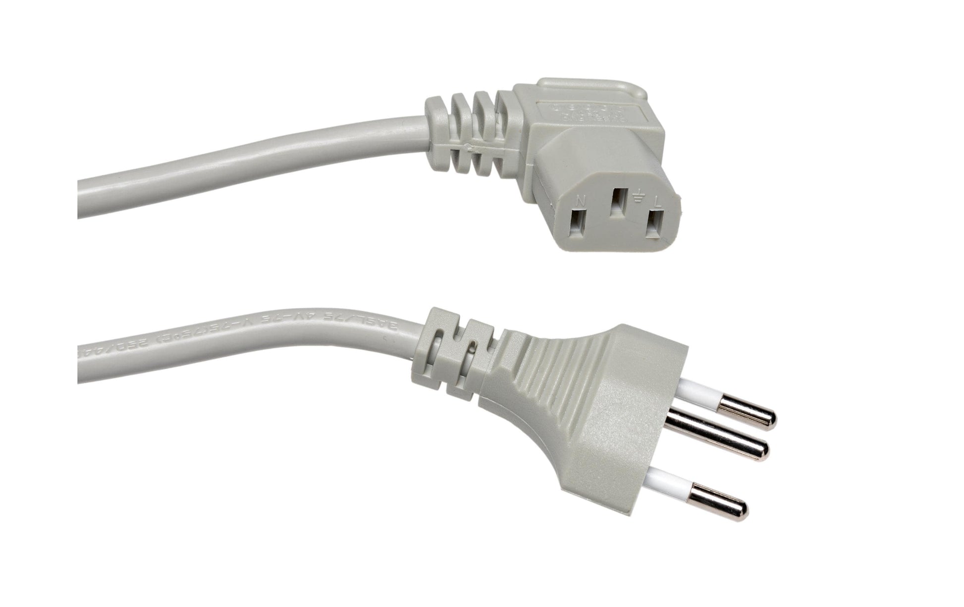 Diggelmann Netzkabel T12-C13 – 3 × 1 mm², 5 m