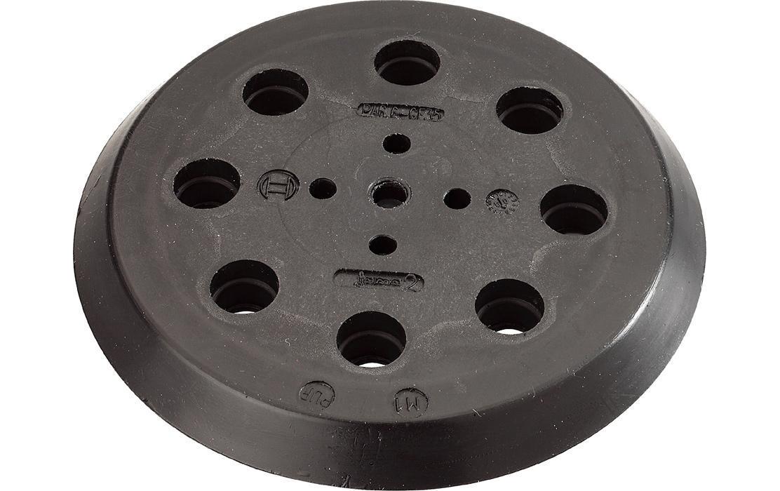 kwb Klettgummiteller 115 mm – für Schleifen – 1 Stk – Mittel – für Bosch PEX 11 A/AE, PEX 115 A/AE, PEX 9,6 VA