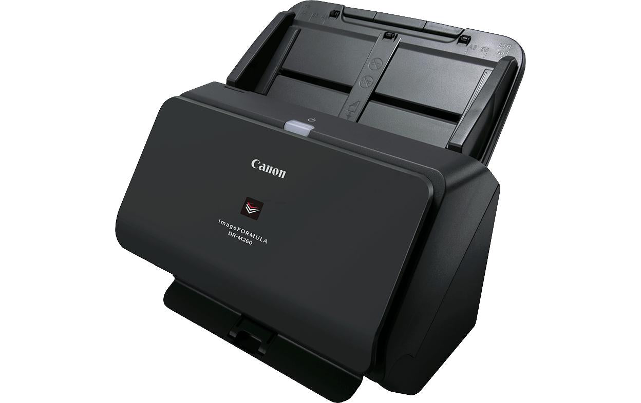 Canon imageFORMULA DR-M260 – Dokumentenscanner, A4, Duplex, 60 ppm, 600 dpi, ADF 80 Blatt, USB, für Windows